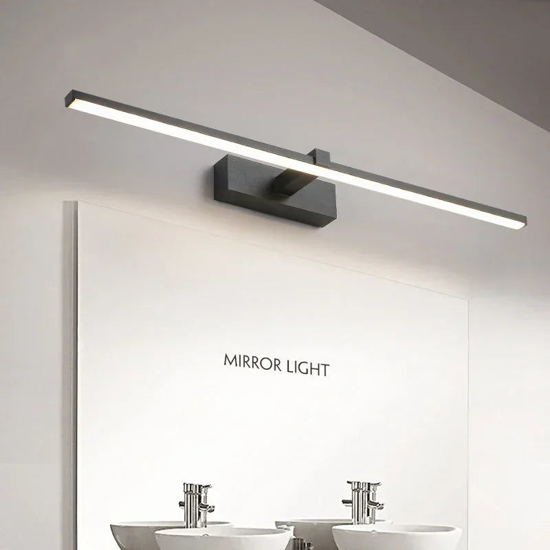Modern LED bathroom wall sconce