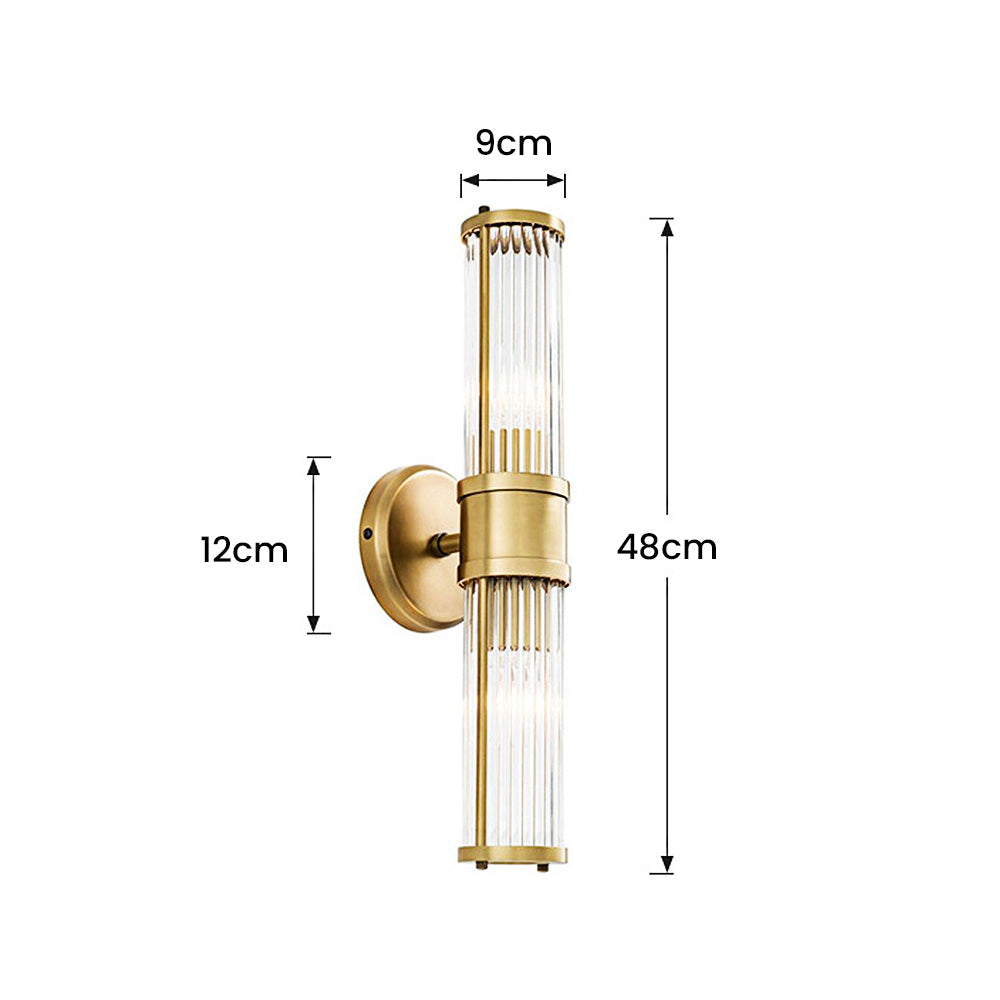 Gold luxury wall sconce for modern wall decoration